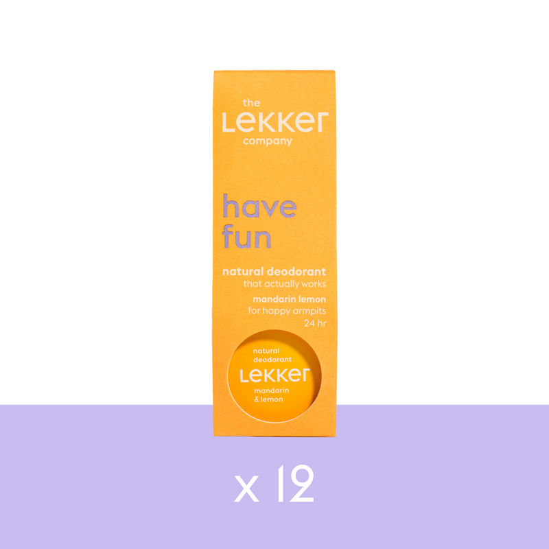 Deodorant cream - have fun (x12)