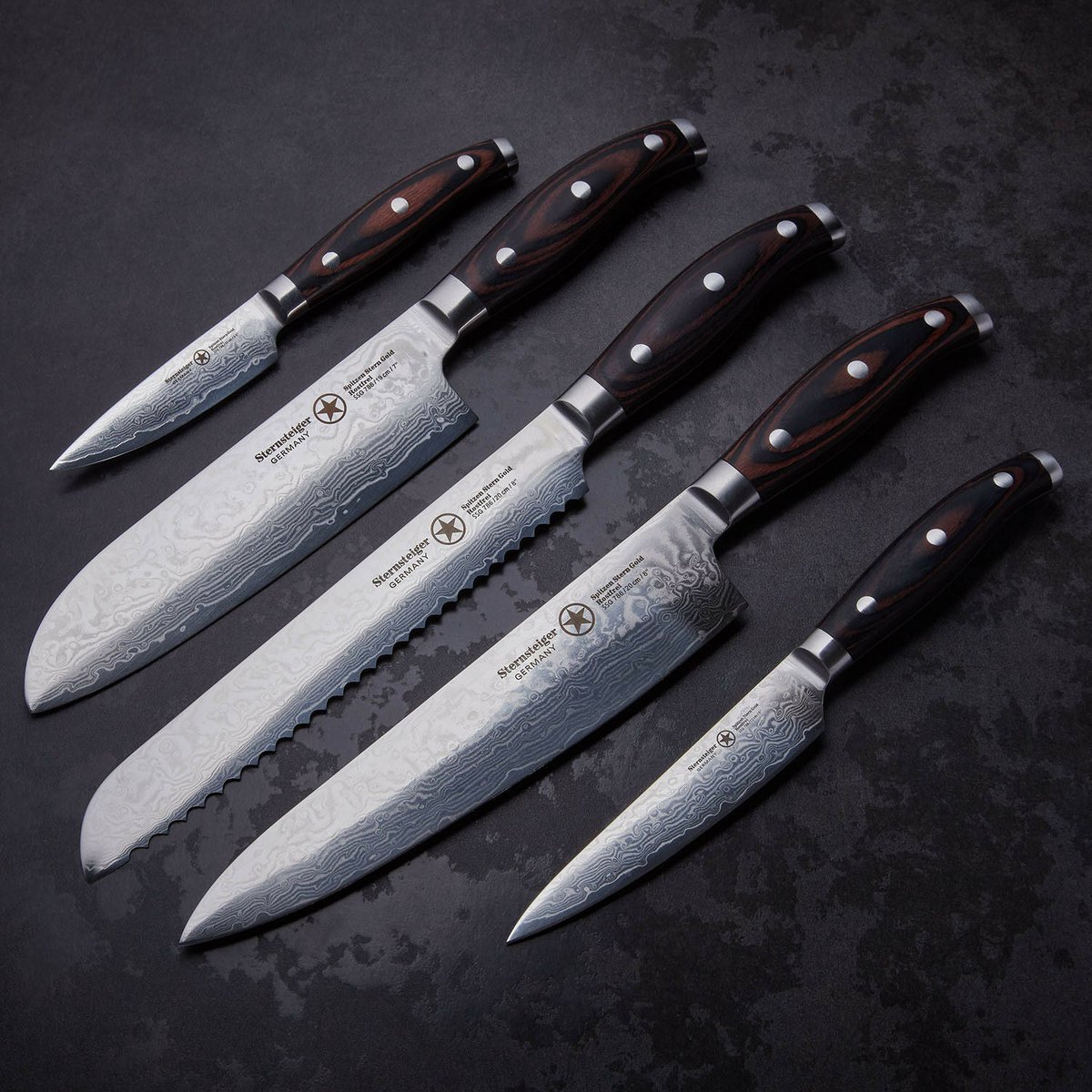 Sternsteiger | Couteau damatique 7 set