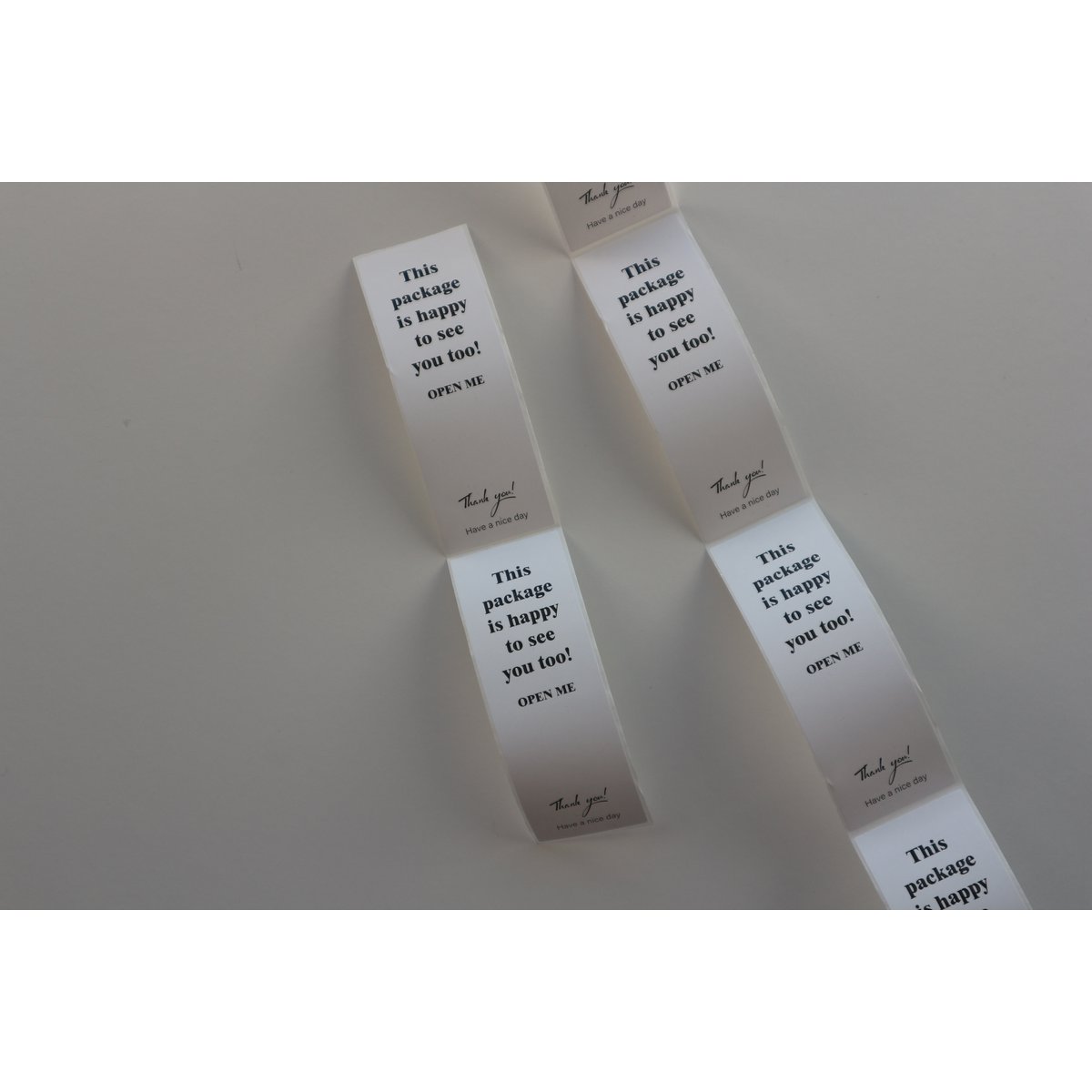 Sluitstickers - Glad for at se dig