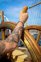 Sailing rope bracelet Luneplate