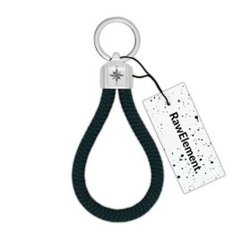 RAW ELEMENT Compass Keychain - Nautical Rope Climbing Rope - Inspired by Nature, for Men and Women | Original & handmade
