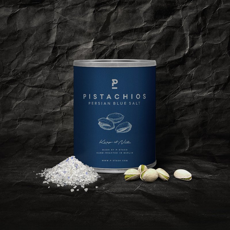12x Pistachenoten - Blauw Zout - Mini 50g
