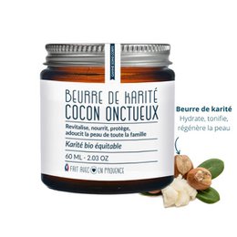 Creamy cocoon of organic and fair trade shea 60 g