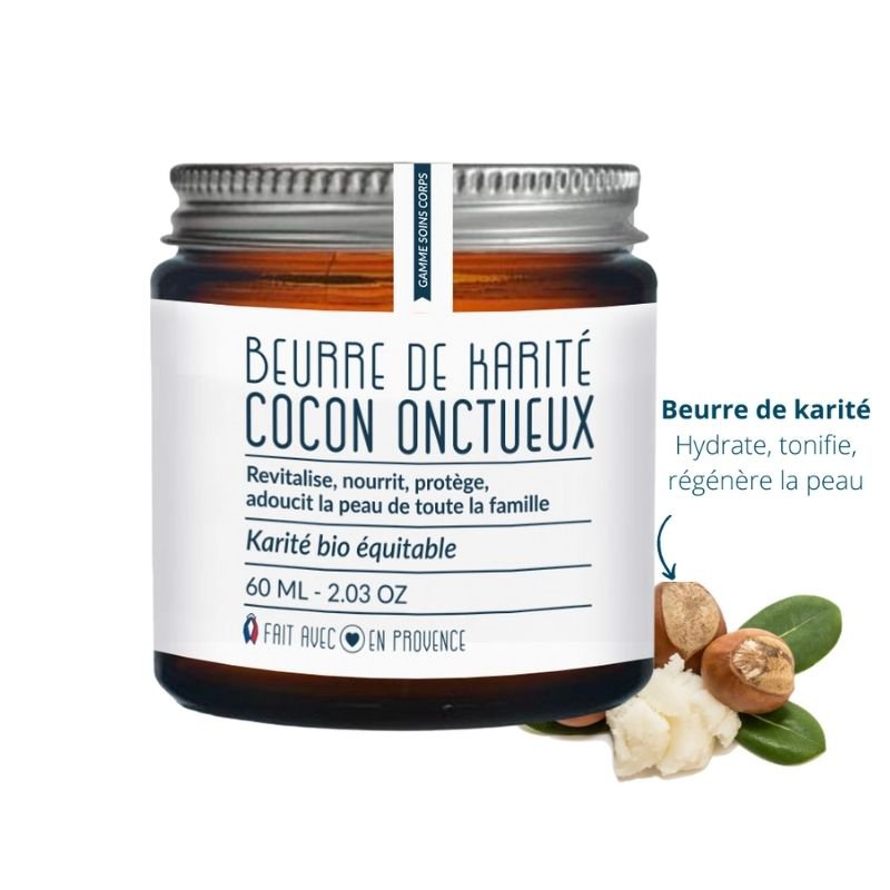 Creamy cocoon of organic and fair trade shea 60 g