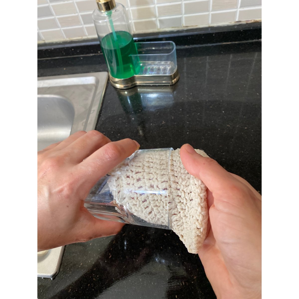 Dwustronny peeling do naczyń Zero Waste