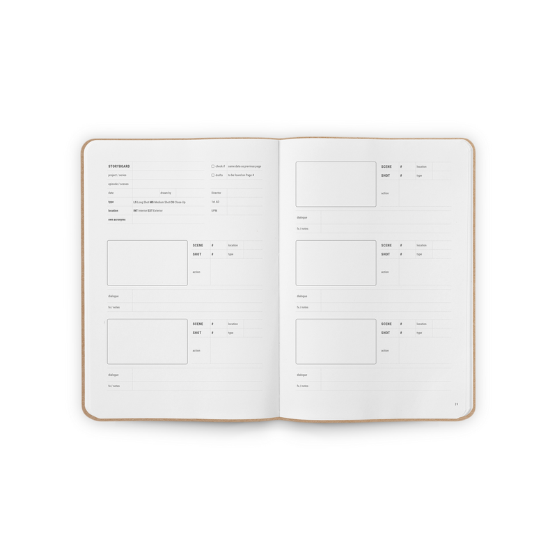 Carnet de papeterie Storyboard