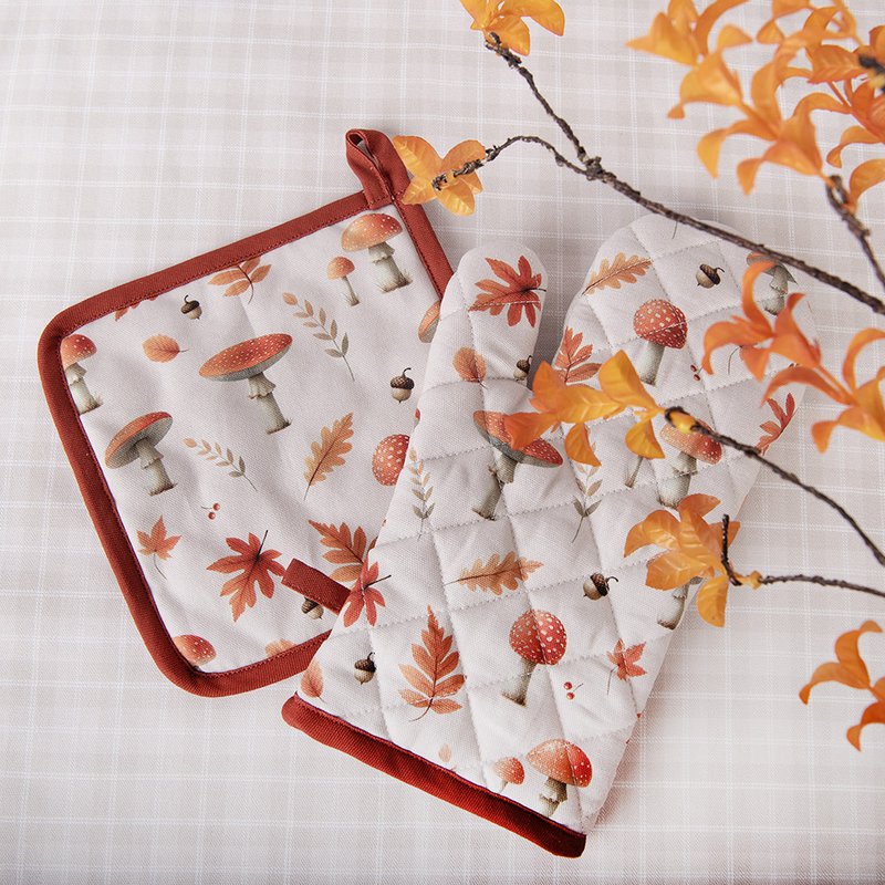 Theedoek 50x70 cm Beige Katoen