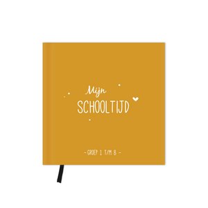Meine Schulzeit l Schulbuch l ocker | ockergelb | sonnig