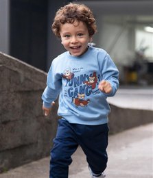 Tiger Race – Set aus gebürstetem Fleece