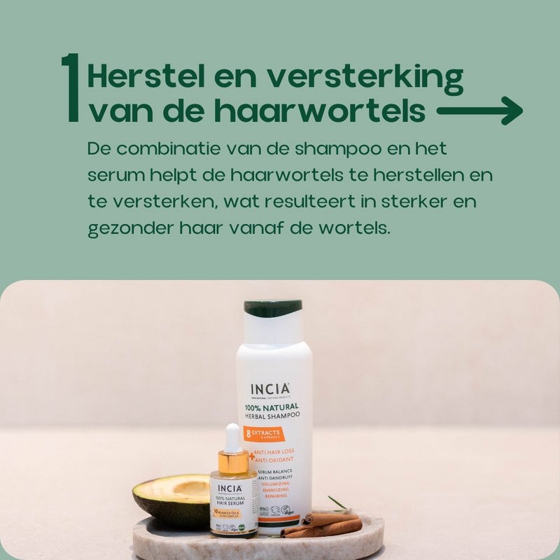 INCIA 100 % natürliches Haarserum