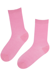 KIM pink cotton socks for women