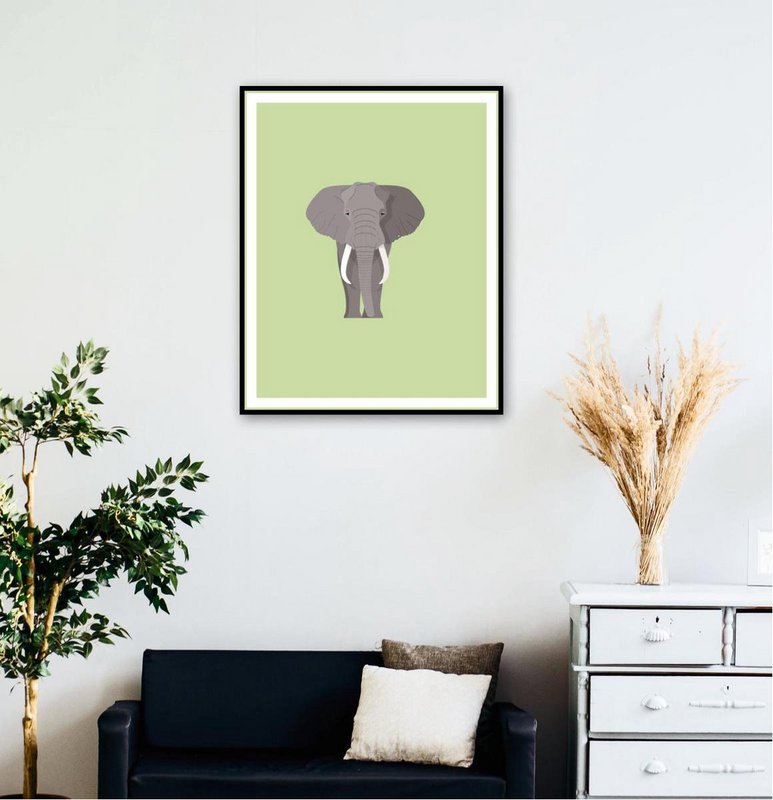 Manifesto dell'elefante