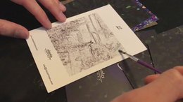 Aquarel adventskalender, adventskalender schilderen, schilderpakket, aftellen naar Kerstmis