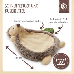 Cuddly cloth hedgehog piksi