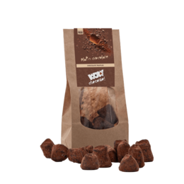 Plain Chocolate Truffles - Christmas Edition - Biodegradable bag 130g