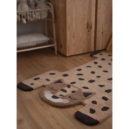 KUMAKO Kinderteppich Leopard