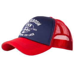 Trucker Cap «mit kontrastfarbenem Print «Pray now. cray later»