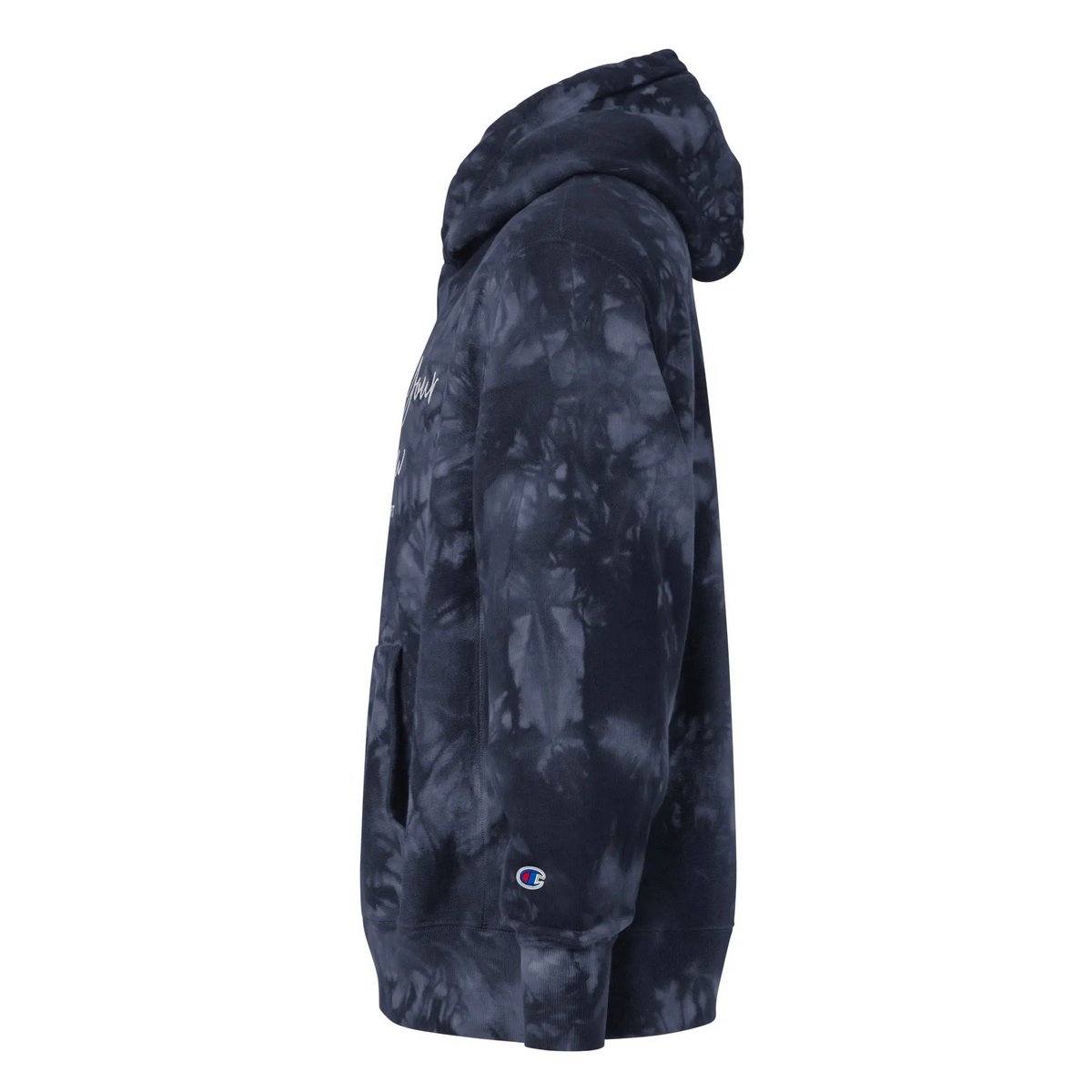 Own Your Glow Unisex Champion Batik-Hoodie mit Stickerei | Champion-Hoodie