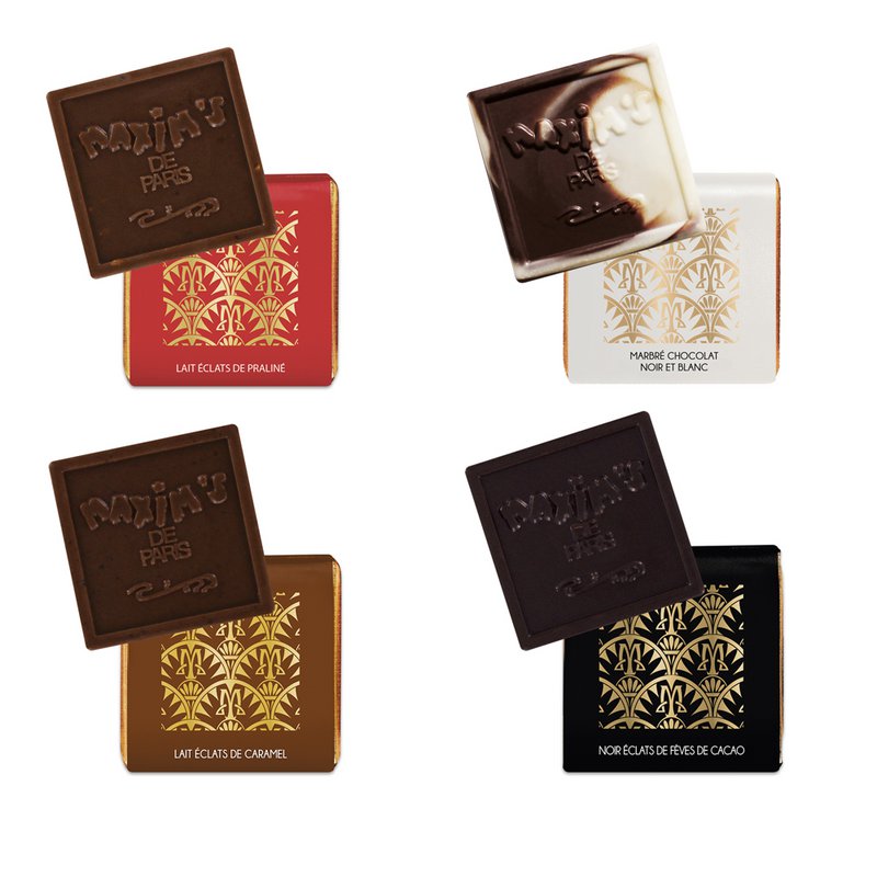 36 assorted chocolate squares - 175g