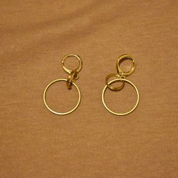 Welcome Huggie Earrings