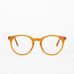 Blue light blocking glasses, Cat model, acetate frame, Sunrise color