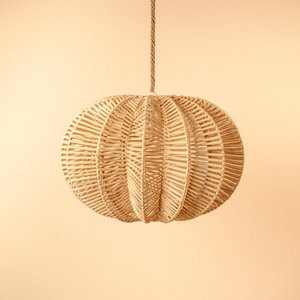 Pendellampe Rattan - die Dalia