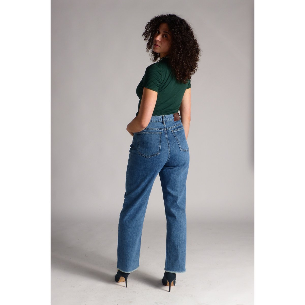 Jean Flare - Taille Haute - jean loose