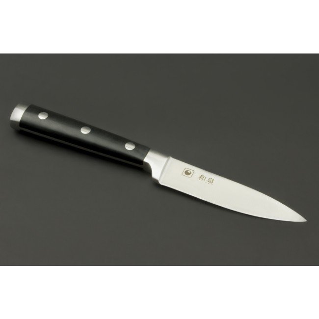 IZUMI ICHIAGO - 3-tlg. Santokumesser -Set "Professional Chef Knives" inkl..Bambus-Magnetmesserhalter