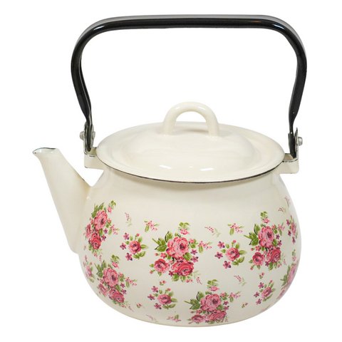 Emaille ketel Bella 2,5 l Isabelle Rose