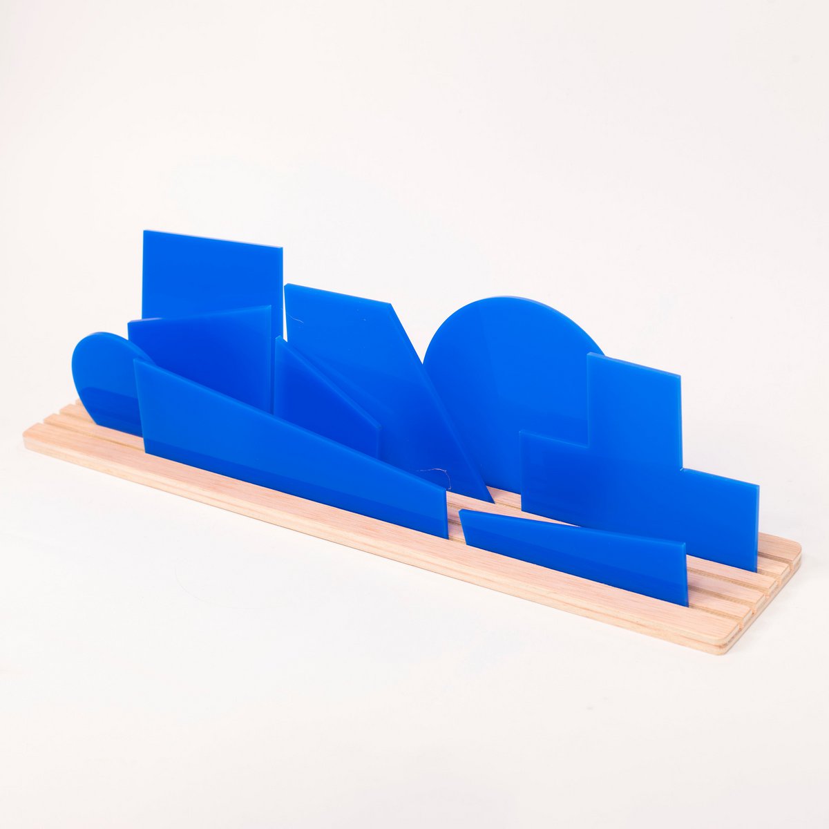 Suprematismens former | Blå