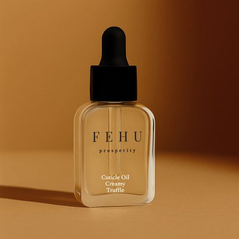 Biologische Nagelriemolie Romige Truffel, 12 ml.