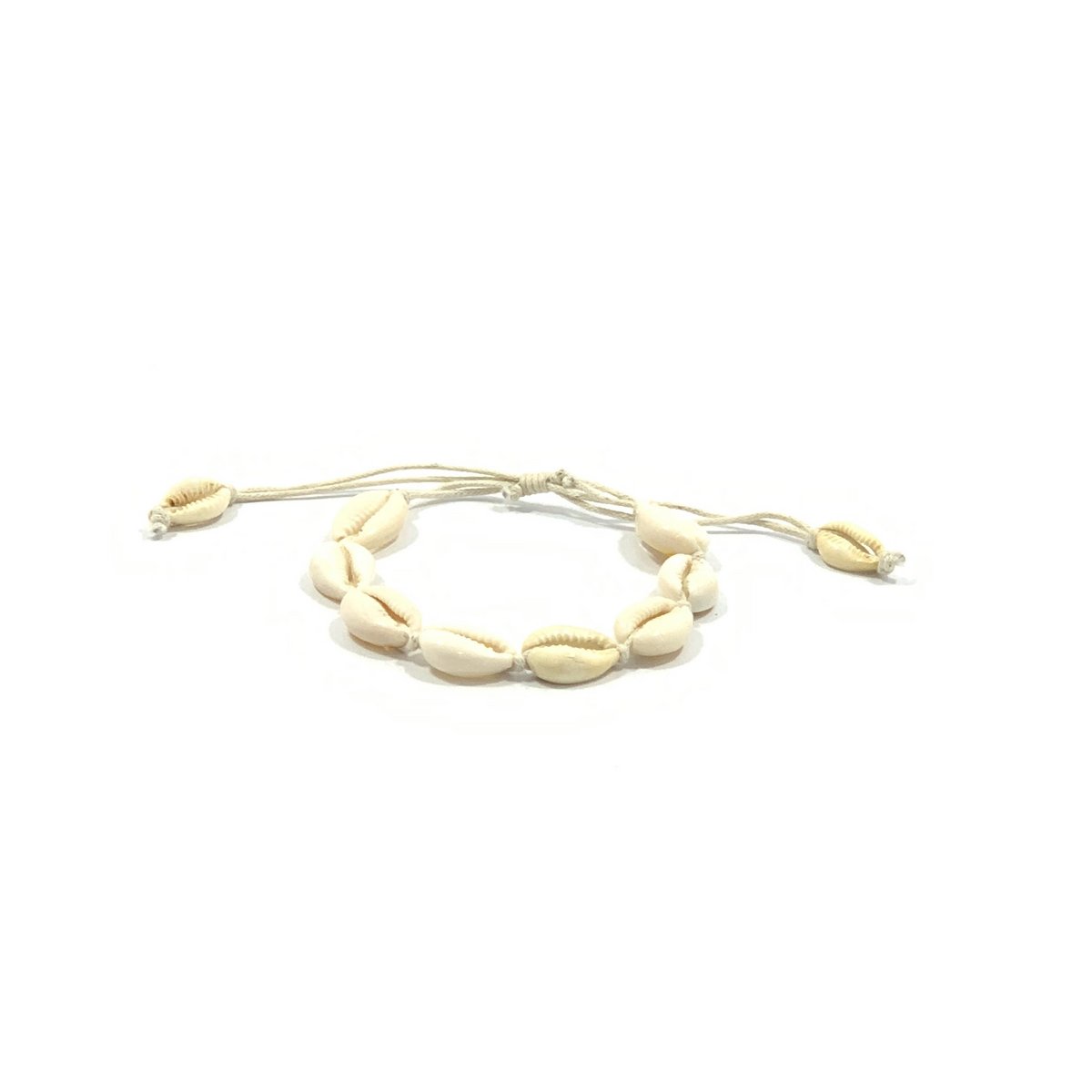 Bracelet cauris blanc