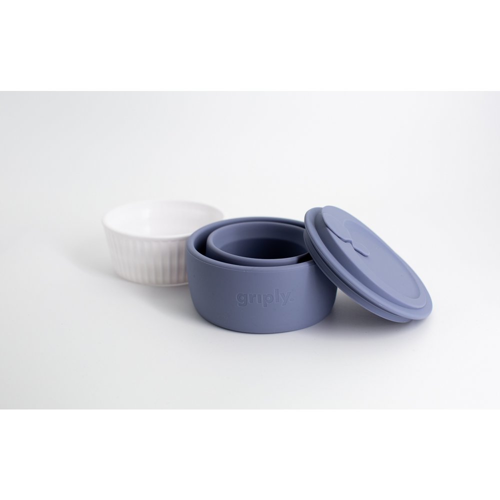 Taza de café plegable Griply - Azul Provenza - 470 ML