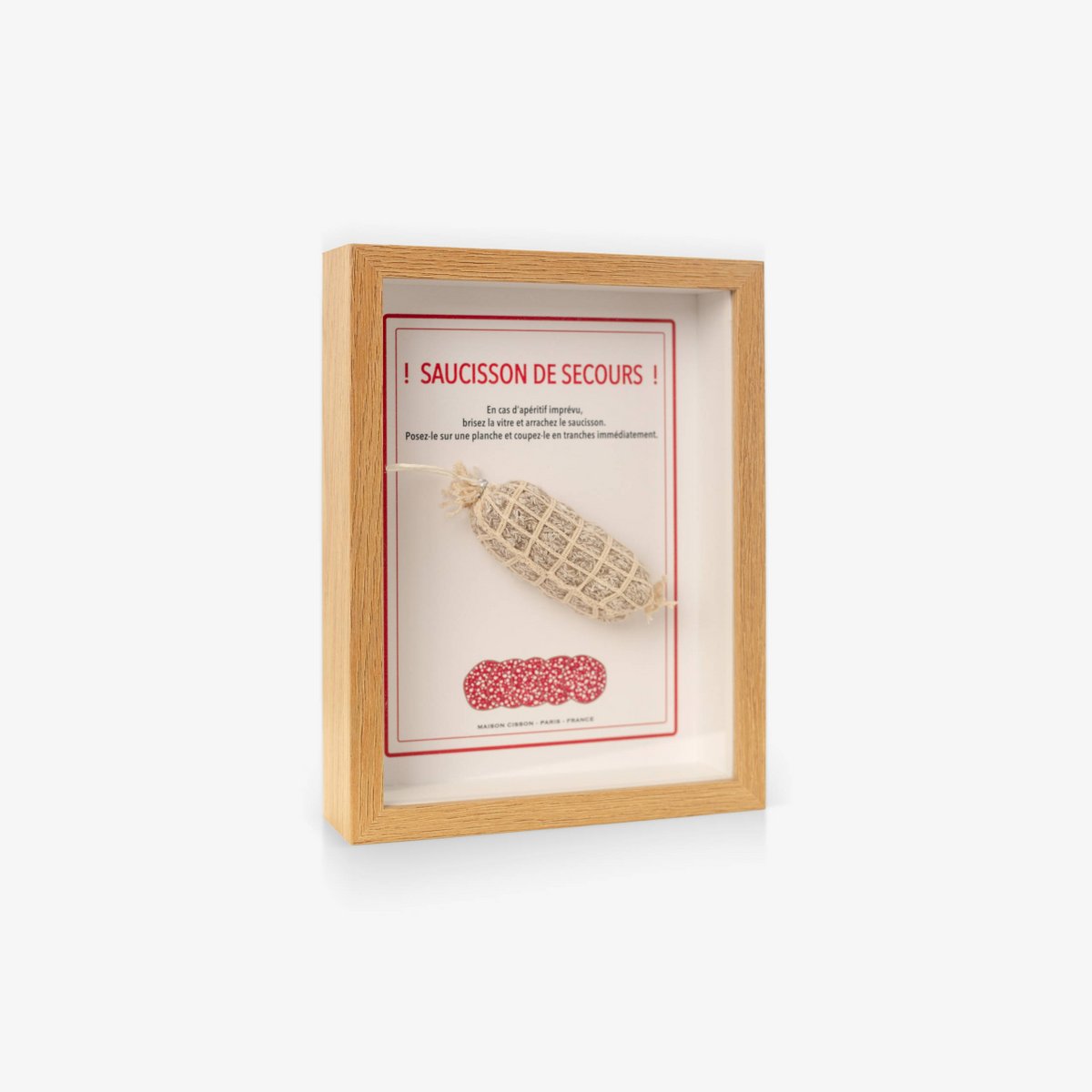 Cornice "Salsiccia di salvataggio"