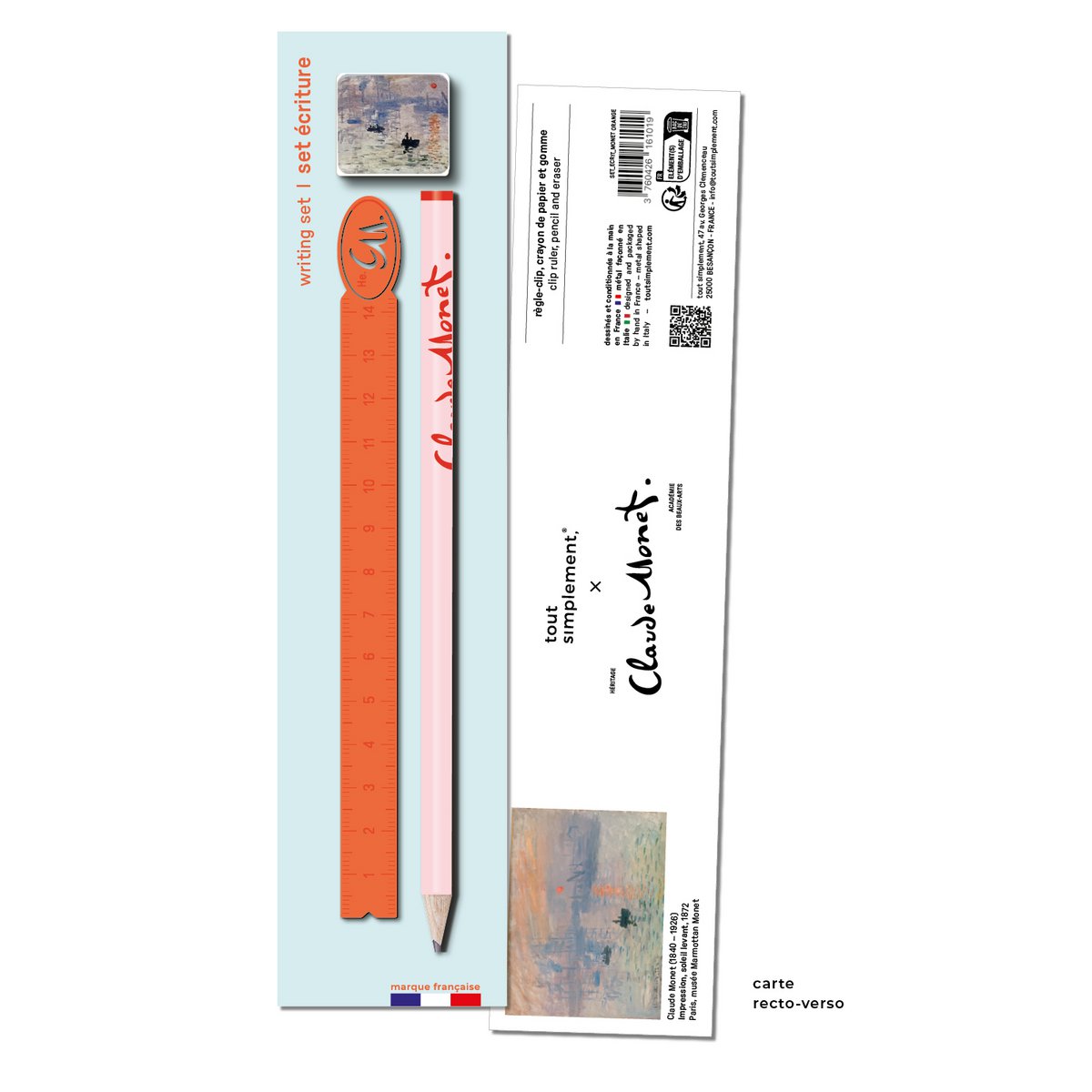schrijfset - Claude Monet