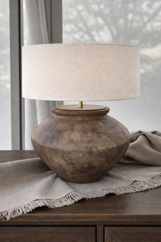 Terra Calm - Keramisk bordlampe