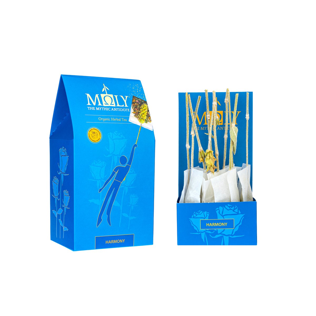 MΩLY "Harmony" – Té de hierbas con tallo de hierbas naturales