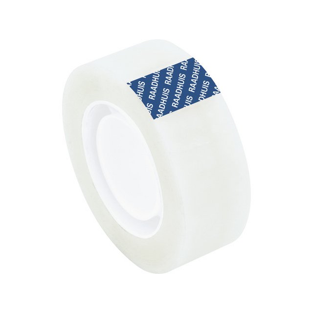 Plakband Raadhuis invisible 19mmx33m tbv B1 afrolapparaat