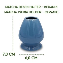 Matcha Besen Kusenaoshi Blue lavet af keramik