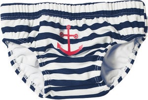UV Protection Diaper Maritime - navy/white