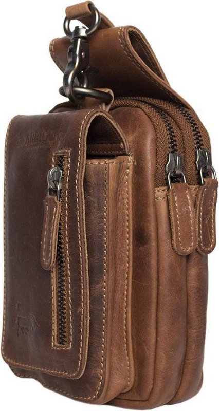 Beltpose Cognac Leather Leather Hip Bag Leather Fanny Pack Festival
