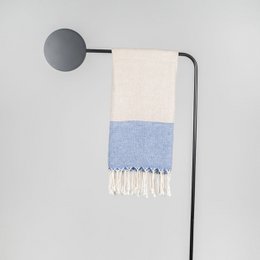 Fine Fabric Shawl Scarf Zarif | Blue