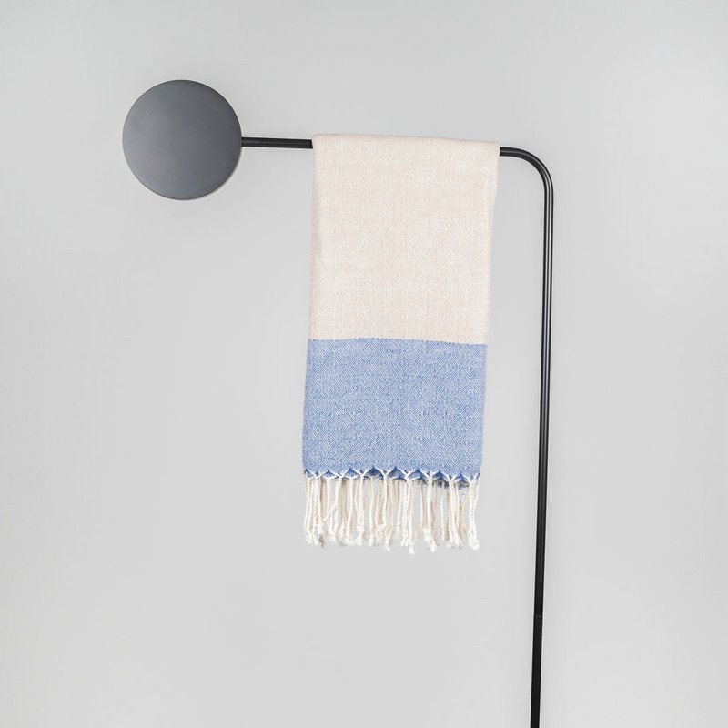Fine Fabric Shawl Scarf Zarif | Blue