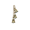 Kersthanger Ava metaal L14,5B7H54CM goud