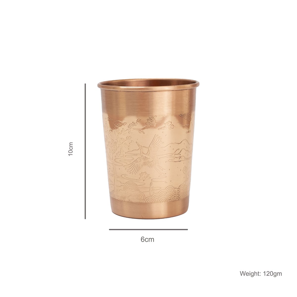 PARADISE COPPER TUMBLER 300 ML