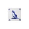Tile Poes - Delft blue - 13 cm