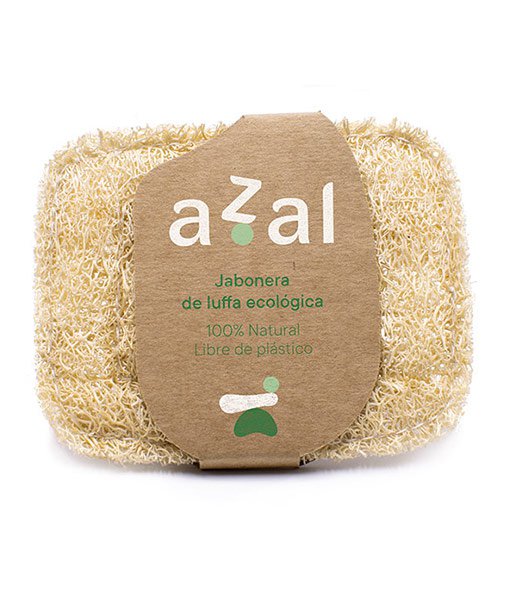 Luffa zeepschaal voor vaste zepen. Azal