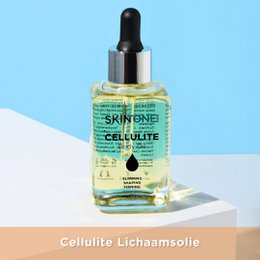  Cellulite body oil with natural ingredients to help reduce the appearance of cellulite. Contains essential oils and botanical extracts.