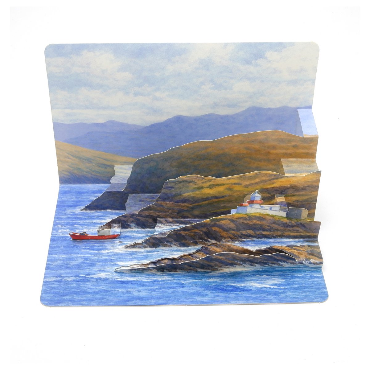Pop-up card "Wild Coast", art card