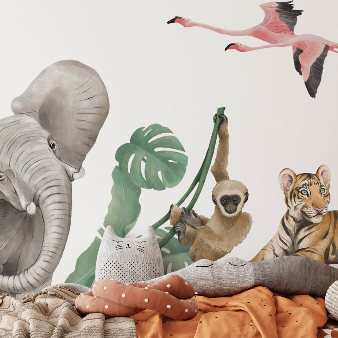 Autocollant mural | Animaux de safari I